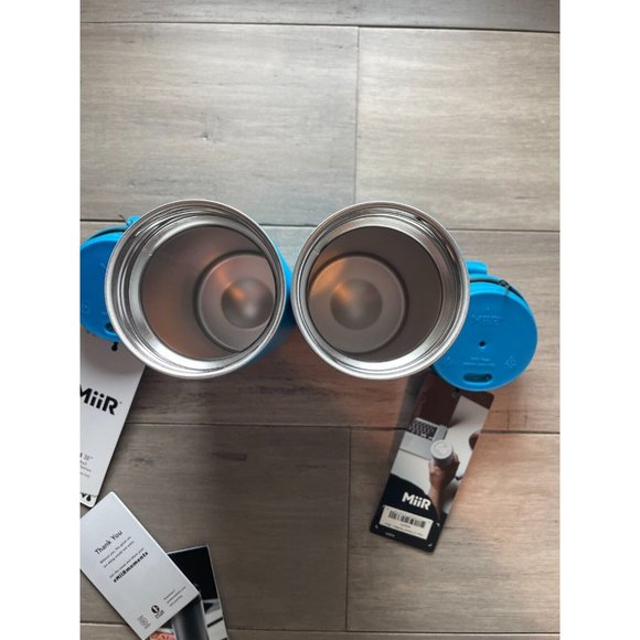 Miir 2 12 OZ Blue THERMO 3D Double Wall Vacuum Insulated Steel Travel Tumblers - Picture 7 of 13